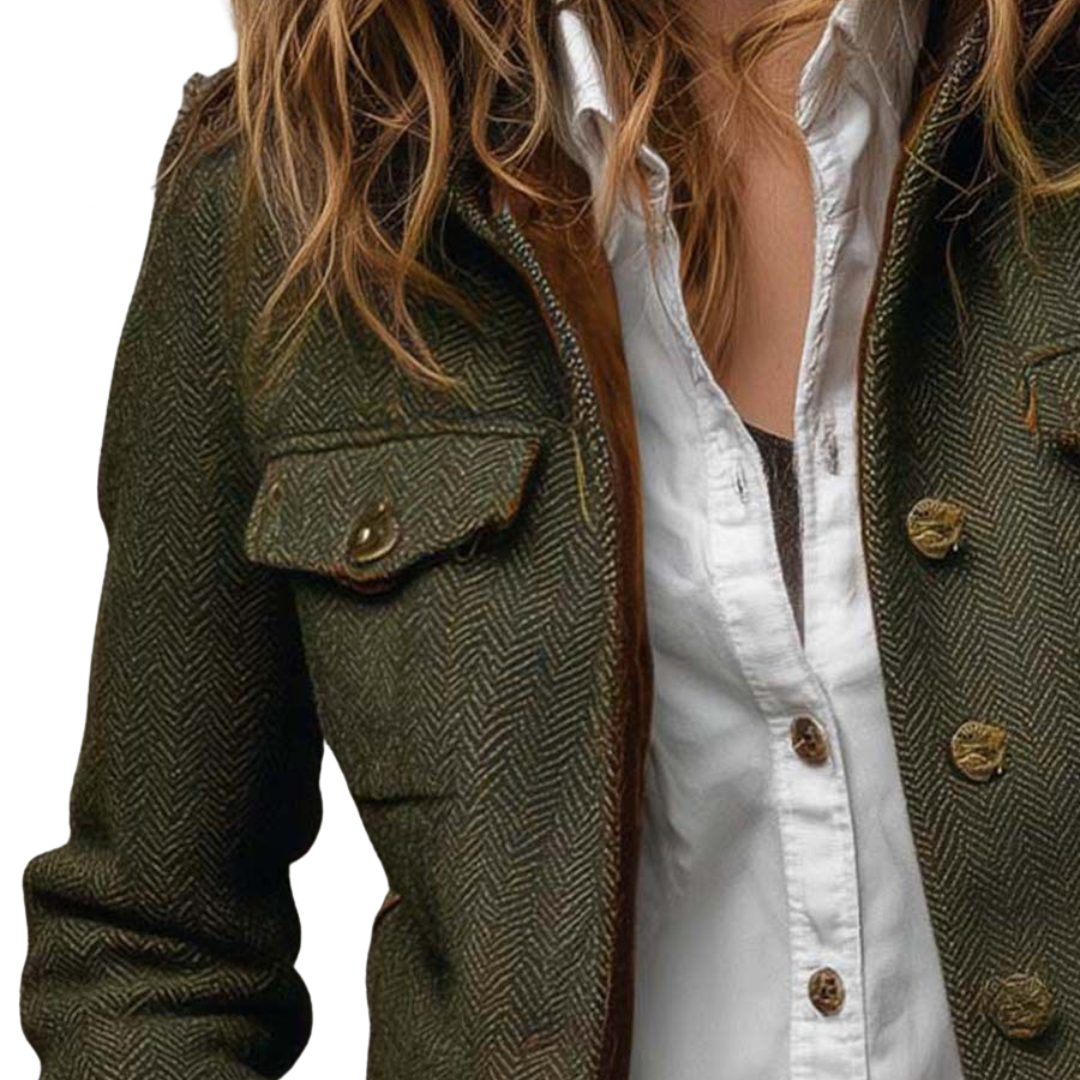 ALMA | Veste chic à finitions velours