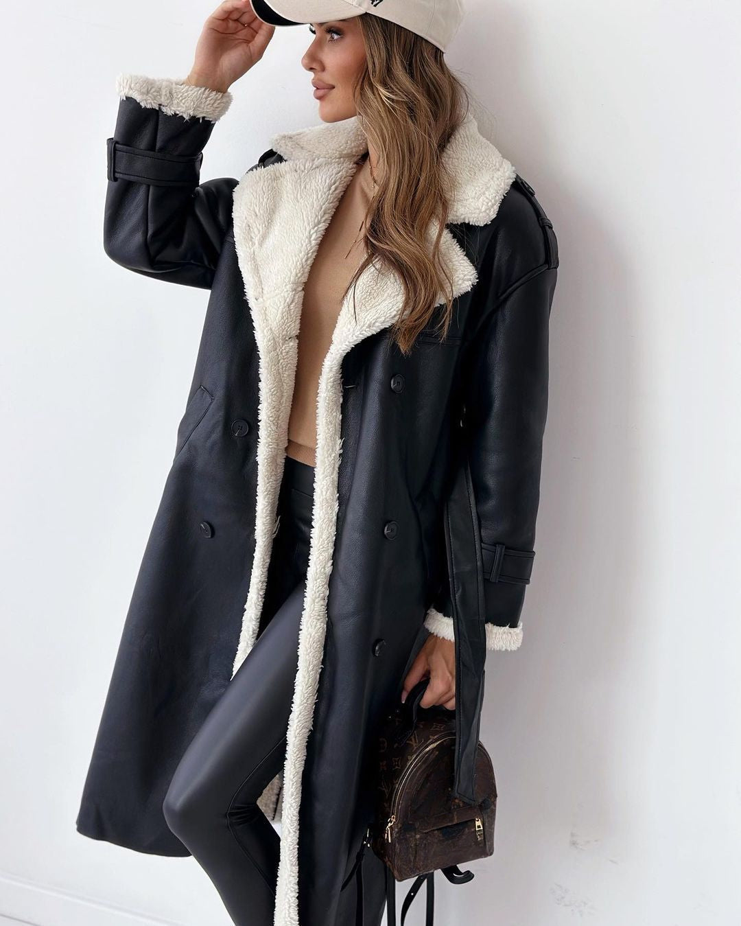 Monroe | Manteau Teddy de Luxe