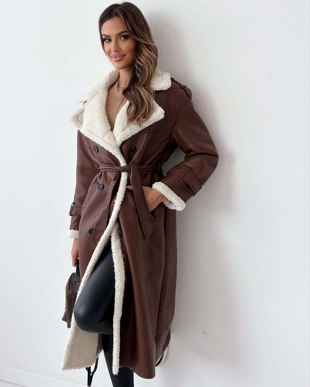 Monroe | Manteau Teddy de Luxe